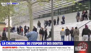Chloroquine: une centaine de personnes attendent devant l'institut où travaille le professeur Didier Raoult