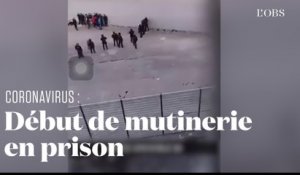 Les images du début de la mutinerie dans la prison de Grenoble-Varces
