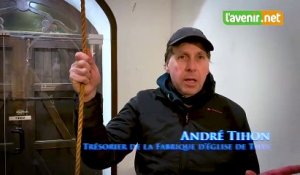 André Tihon, cloches de l'église de Thys, Crisnée