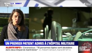 Un premier patient vient d'être admis à l'hôpital militaire de campagne à Mulhouse