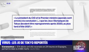 Coronavirus: les JO de Tokyo reportés en 2021