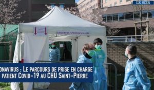 Coronavirus : Le parcours de prise en charge d'un patient Covid-19 au CHU Saint-Pierre