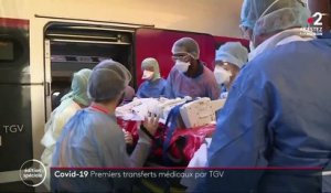 Coronavirus : le premier TGV médicalisé est parti de Strasbourg