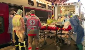 Un TGV médicalisé est mobilisé afin d'évacuer des patients atteints par le coronavirus