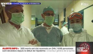 À Colmar, les soignants en réanimation travaillent malgré le risque de contamination