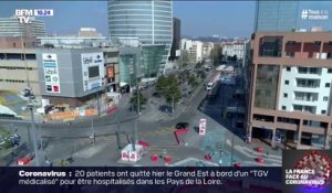Confinement: à Lyon, les rues sont totalement désertes