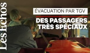 Evacuer les malades par TGV : 1er test réussi