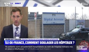 Julien Gottsmann (DG de la fondation Adolphe de Rothschild): "Les médecins pensent que le pic épidémique devrait arriver en Ile-de-France d'ici 3 ou 4 jours"
