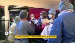 Coronavirus : des patients transférés pour désengorger certains hôpitaux