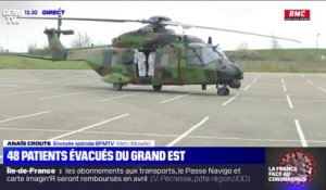 Virus: un hélicoptère transportant des malades décolle de Metz vers l'Allemagne