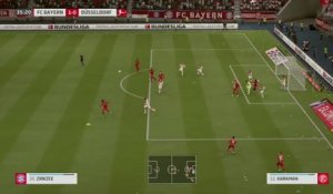 Bayern Munich - Düsseldorf sur FIFA 20 : résumé et buts (Bundesliga - 29e journée)