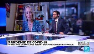 Coronavirus : 10 millions de masques venant de Chine arrivés en France