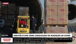 Coronavirus : une deuxième cargaison de masques arrive en France