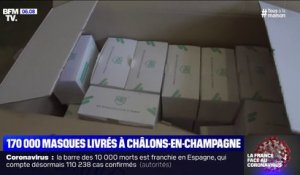 Coronavirus: 170.000 masques ont été livrés à Chalôns-en-Champagne