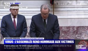 Le président de l'Assemblée nationale Richard Ferrand rend hommage à Jean-François Cesarini,