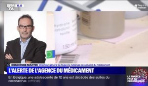 Dominique Martin (ANSM): "La chloroquine est réservée à l'hôpital, car il est nécessaire qu'il y ait une surveillance médicale"