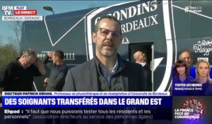 17 soignants transférés dans le Grand Est avec un bus des Girondins de Bordeaux