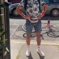 Jean-Baptiste Dubié livre des pizza à Ducuing