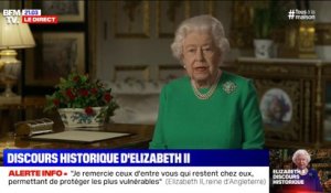 Elizabeth II: "Cela me rappelle le premier discours que j'ai fait avec ma sœur"