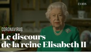 Le discours de la reine Elizabeth II face au coronavirus en version française