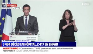 Olivier Véran: "Nous ne sommes pas au bout de l'ascension épidémique"