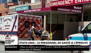 Coronavirus : Aux Etats-Unis comme en France, les soignants sont débordés et vivent l'horreur au quotidien - Reportage