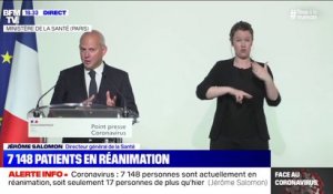 Jérôme Salomon: la sollicitation hospitalière atteint "un niveau absolument inégalé dans l'histoire médicale française"
