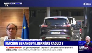 Macron à Marseille: pour Renaud Muselier (LR), cette visite est le signe que "les messages envoyés par le professeur Raoult ont été entendus"