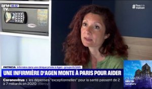 Coronavirus: infirmière dans une clinique à Agen, elle monte à Paris pour aider pendant l'épidémie