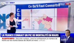 La France a connu une hausse de la mortalité en mars