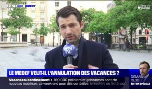 Fabrice Le Saché (Medef): "Les salariés devront travailler plus durant une période limitée"