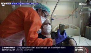 "Hôpital, les combattants": les soignants permettent de faire le lien avec les familles des patients