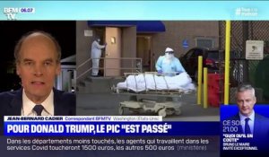 États-Unis: Donald Trump estime que les États-Unis ont dépassé le pic de l'épidémie