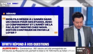 Mon fils doit-il continuer à payer son loyer du CROUS? BFMTV répond à vos questions