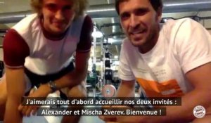 Bundesliga - Alexander et Mischa Zverev participent au cyber-entraînement du Bayern
