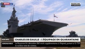 Quelles conditions de quarantaine pour les marins du Charles De Gaulle ?