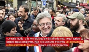 Emmanuel Macron, un « faussaire », selon Jean-Luc Mélenchon