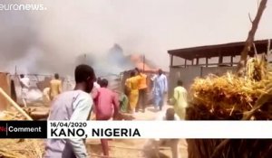 Au Nigeria, 14 personnes décèdent dans un incendie au cœur d'un camp de déplacés