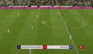 Borussia M’Gladbach - Hertha Berlin sur FIFA 20 : résumé et buts (Bundesliga - 34e journée)