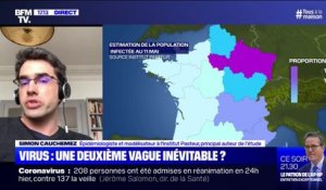 Coronavirus: selon l'épidémiologiste Simon Cauchemez, "il y a des zones en France où on est à bien moins de 6% d'immunisation de la population"