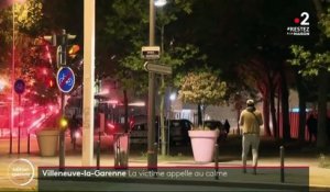 Villeneuve-la-Garenne : "Je vous demande de rentrer chez vous" : l'appel au calme du motard qui a percuté la portière d'une voiture de police