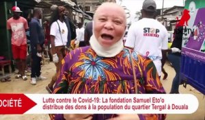 Lutte contre le Covid-19: La fondation Samuel Eto'o distribue des dons aux populations de Tergal