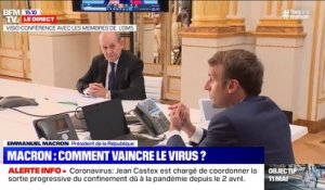 Virus: Emmanuel Macron souhaite "rendre accessible le système de tests dans tous les pays du monde"