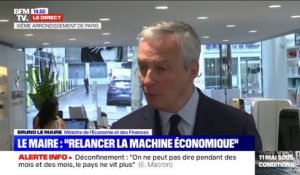 Bruno Le Maire: "On a amorti le choc mais le plus dur est devant nous