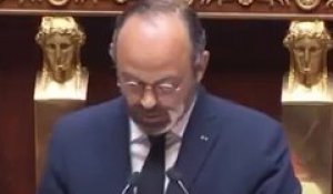 La carte du déconfinement présentée par Edouard Philippe à l'Assemblée