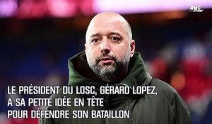 Lille : Lopez propose de simuler la fin de saison en Ligue 1