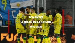 FC Nantes : Le bilan de la saison 2019 / 2020