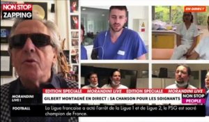 Gilbert Montagné touché par la participation des soignants à sa chanson (vidéo)