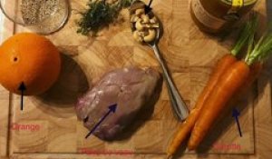 VIDÉO - La recette du pavé de veau rôti à l'orange d'Yves Camdeborde