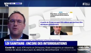 Damien Abad (LR): "Comment se fait-il que l'État français arrive après Carrefour sur les masques ?"